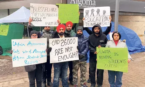 ਕੈਨੇਡਾ ਚ ਭਾਰਤੀ ਵਿਦਿਆਰਥੀਆਂ ਨੇ ਸ਼ੁਰੂ ਕੀਤੀ ਭੁੱਖ ਹੜਤਾਲ, ਸੰਘਰਸ਼ ਦੀ ਚਿਤਾਵਨੀ