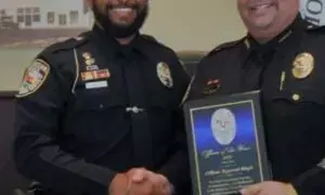 Tegpreet Singh wins Officer of the Year