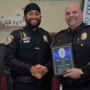 Tegpreet Singh wins Officer of the Year