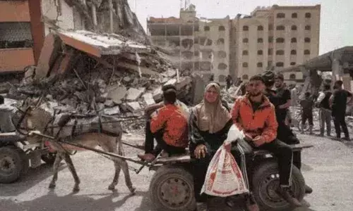 ਇਜ਼ਰਾਈਲ ਨੇ ਲੜਾਕੂ ਜਹਾਜ਼ ਨਾਲ ਗਾਜ਼ਾ ਦੇ ਸਕੂਲ ਤੇ ਕੀਤਾ ਹਮਲਾ, 32 ਬੱਚਿਆਂ ਦੀ ਗਈ ਜਾਨ