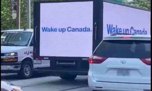 ਟੋਰਾਂਟੋ ’ਚ ਗੇੜੇ ਲਾ ਰਹੇ ਟਰੱਕ ਨੇ ਮੁਸਲਮਾਨਾਂ ਵਿਚ ਪੈਦਾ ਕੀਤਾ ਖੌਫ