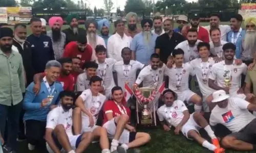 ਸ਼ੌਕਰ ਟੂਰਨਾਮੈਂਟ ਅਮਿੱਟ ਛਾਪ ਛੱਡਦਾ ਸੰਪੰਨ, ਸਰੀ ਫੁੱਟਬਾਲ ਕਲੱਬ ਦੀ ਟੀਮ ਜੇਤੂ