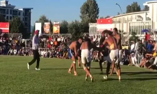 ਕੈਨੇਡਾ ਦੇ ਸਰੀ ਵਿਚ ਕਰਵਾਇਆ ਕਬੱਡੀ ਟੂਰਨਾਮੈਂਟ