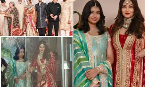 ਅਨੰਤ ਅੰਬਾਨੀ ਦੇ ਵਿਆਹ ਚ ਬੱਚਨ ਪਰਿਵਾਰ ਤੋਂ ਅਲਗ ਦਿਖਾਈ ਦਿੱਤੀ ਐਸ਼ਵਰਿਆ