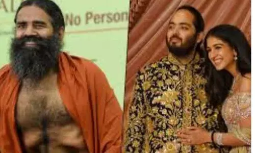 ਮੁਕੇਸ਼ ਅੰਬਾਨੀ ਦੇ ਬੇਟੇ ਦੇ ਵਿਆਹ ਵਿੱਚ ਬਾਬਾ ਰਾਮਦੇਵ ਨੇ ਕੀਤਾ ਧਮਾਕੇਦਾਰ ਡਾਂਸ, ਦੇਖੋ ਵੀਡੀਓ