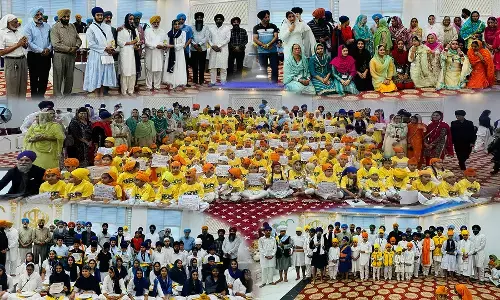 ਡਿਕਸੀ ਗੁਰੂ ਘਰ ਚ ਲੱਗੇ ਗੁਰਮਤਿ ਕੈਂਪ ਦੀ ਸਮਾਪਤੀ ਤੇ ਬੱਚਿਆਂ ਨੂੰ ਵੰਡੇ ਇਨਾਮ