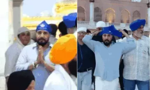 ਸ੍ਰੀ ਦਰਬਾਰ ਸਾਹਿਬ ਨਤਮਸਤਕ ਹੋਏ ਗਾਇਕ ਮੀਕਾ ਸਿੰਘ