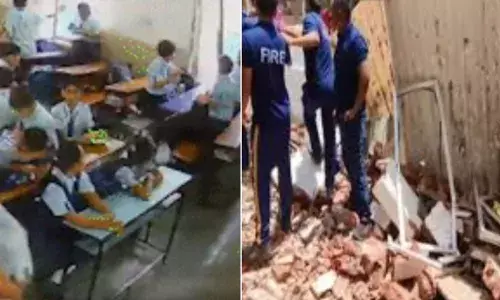 ਸਕੂਲ ਦੀ ਕੰਧ ਡਿੱਗਣ ਕਾਰਨ ਚਾਰ ਵਿਦਿਆਰਥੀ ਜ਼ਖ਼ਮੀ ! ਘਟਨਾ ਦੀਆਂ ਤਸਵੀਰਾਂ ਆਈਆਂ ਸਾਹਮਣੇ