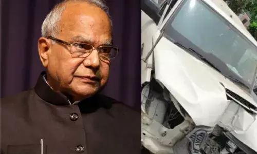 ਪੰਜਾਬ ਰਾਜਪਾਲ ਦੇ ਕਾਫਲੇ ਦੀ ਗੱਡੀ ਨਾਲ ਵਾਪਰਿਆ ਮੰਦਭਾਗਾ ਹਾਦਸਾ, 3 ਜਵਾਨ ਹੋਏ ਜ਼ਖਮੀ