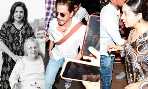 ਮਾਂ ਦੇ ਦੇਹਾਂਤ ਤੋਂ ਦੁਖੀ ਫਰਾਹ ਖਾਨ ਨੂੰ ਸੰਭਾਲਦੇ ਨਜ਼ਰ ਆਏ ਸ਼ਾਹਰੁਖ ਖਾਨ !
