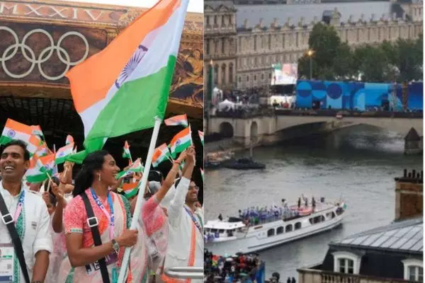 Paris Olympics 2024 : ਪੈਰਿਸ ਓਲੰਪਿਕ ਦੀ ਰੰਗਾਰੰਗ ਸ਼ੁਰੂਆਤ, ਸੀਨ ਨਦੀ ਦੇ ਕੰਢੇ ਉਦਘਾਟਨ ਸਮਾਰੋਹ, ਸਿੰਧੂ-ਅਚੰਤ ਵੱਲੋਂ ਭਾਰਤੀ ਟੀਮ ਦੀ ਅਗਵਾਈ