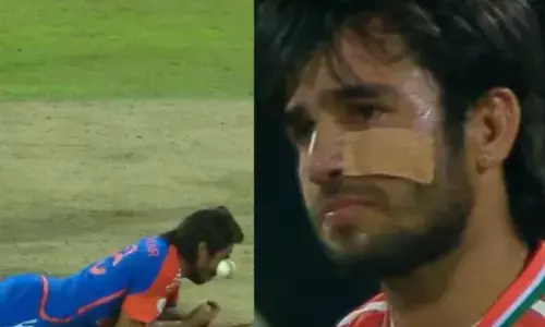 ਸ੍ਰੀਲੰਕਾ ਖਿਲਾਫ ਮੈਚ ਦੇ ਵਿੱਚ ਕੈਚ ਫੜਦੇ ਜ਼ਖਮੀ ਹੋਏ ਰਵੀ ਬਿਸ਼ਨੋਈ