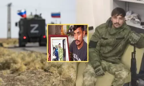 ਰੂਸ ’ਚ ਹਰਿਆਣਾ ਦੇ ਨੌਜਵਾਨ ਨਾਲ ਵਾਪਰਿਆ ਭਾਣਾ,ਜਬਰੀ ਜੰਗ ’ਚ ਭੇਜਣ ਤੇ ਉੱਠੇ ਸਵਾਲ