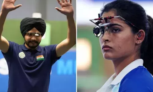 Paris Olympics 2024 Day : ਭਾਰਤ ਨੇ ਮਿਕਸ ਡਬਲ ਸ਼ੂਟਿੰਗ ਵਿੱਚ ਜਿੱਤਿਆ ਦੂਜਾ ਕਾਂਸੀ ਦਾ ਤਗਮਾ