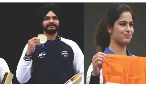 ਪੈਰਿਸ ਓਲੰਪਿਕਸ 2024 ਦੀਆਂ ਖੇਡਾਂ ਚ ਛਾਏ ਪੰਜਾਬ ਦੇ ਮੁੰਡਾ-ਕੁੜੀ