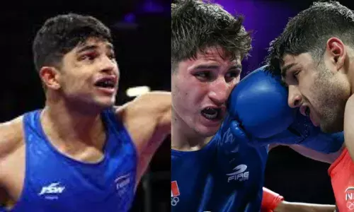 ਮੁੱਕੇਬਾਜ਼ੀ ਦੇ 71 ਕਿਲੋਗ੍ਰਾਮ ਭਾਰ ਵਰਗ ਦੇ ਕੁਆਰਟਰ ਫਾਈਨਲ ਚ ਕਾਂਸੀ ਦੇ ਤਗ਼ਮੇ ਤੋਂ ਖੁੰਝੇ ਨਿਸ਼ਾਂਤ ਦੇਵ