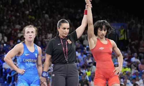 ਵਿਨੇਸ਼ ਫੋਗਾਟ ਨੇ ਇਤਿਹਾਸ ਸਿਰਜਿਆ, ਫਾਈਨਲ ਵਿੱਚ ਪੁੱਜੀ