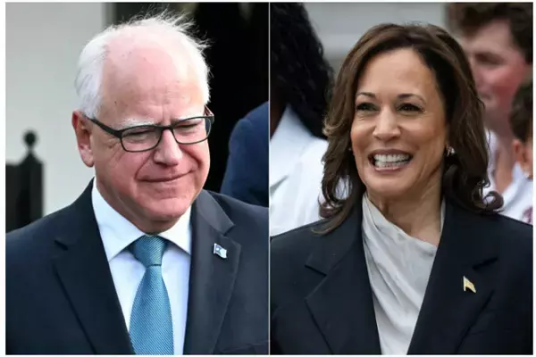 ਕਮਲਾ ਹੈਰਿਸ ਨੇ ਟਿਮ ਵਾਲਜ਼ ਨੂੰ ਬਣਾਇਆ ਉਪ ਰਾਸ਼ਟਰਪਤੀ ਅਹੁਦੇ ਦਾ ਉਮੀਦਵਾਰ