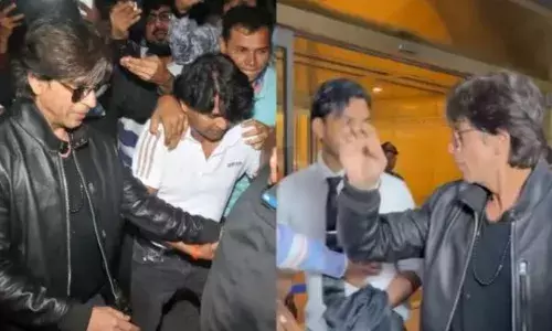 ਸ਼ਾਹਰੁਖ਼ ਖ਼ਾਨ ਨੇ ਬਜ਼ੁਰਗ ਨੂੰ ਮਾਰਿਆ ਧੱਕਾ, ਲੋਕਾਂ ਨੇ ਪਾਈਆਂ ਲਾਹਣਤਾਂ!