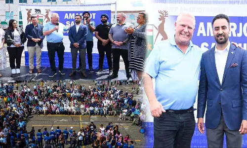 ਬਰੈਂਪਟਨ: ਐੱਮਪੀਪੀ ਅਮਰਜੋਤ ਸੰਧੂ ਦੀ ਬਾਰਬੀਕਿਊ ਚ ਪਹੁੰਚੇ ਪ੍ਰੀਮੀਅਰ ਡੱਗ ਫੋਰਡ