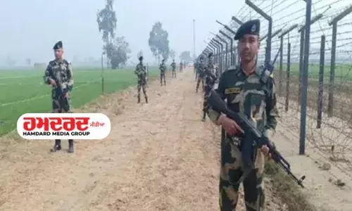 ਫਾਜ਼ਿਲਕਾ ਸਰਹੱਦ ਤੋਂ ਫੜਿਆ ਨਸ਼ਾ ਤਸਕਰ