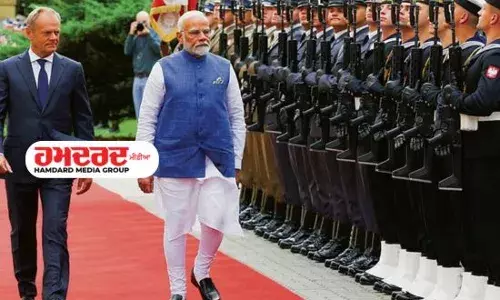 ਕੀਵ ਦੌਰੇ ਨੂੰ ਅਮਰੀਕਾ ਨਾਲ ਭਾਰਤ ਦੇ ਸਬੰਧਾਂ ਨੂੰ ਸੰਤੁਲਿਤ ਕਰਨ ਦੀ ਕੋਸ਼ਿਸ਼ ਵਜੋਂ ਦੇਖਿਆ ਜਾ ਰਿਹਾ