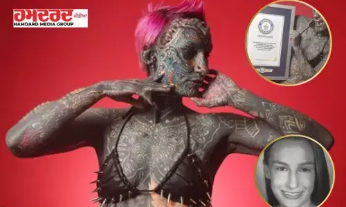 ਪੂਰੇ ਸਰੀਰ ’ਤੇ ਟੈਟੂ ਗੁਦਵਾ ਕੇ ਬਣਾਇਆ ਵਿਸ਼ਵ ਰਿਕਾਰਡ