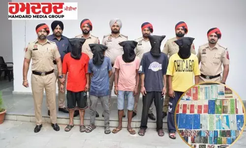 ਬੈਂਕ ਚੈੱਕ ਫਰਾਡ ਕਰਨ ਵਾਲੇ ਗਿਰੋਹ ਦਾ ਪਰਦਾਫਾਸ਼