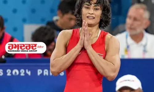 ਮੇਰੀ ਲੜਾਈ ਖਤਮ ਨਹੀਂ ਹੋਈ, ਸਗੋਂ ਸ਼ੁਰੂ ਹੋਈ ਹੈ : ਵਿਨੇਸ਼ ਫੋਗਾਟ