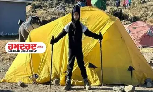 5 ਸਾਲ ਦੇ ਬੱਚੇ ਨੇ ਬਣਾਇਆ ਰਿਕਾਰਡ : 19340 ਫੁੱਟ ਉਚਾਈ ਸਰ ਕੀਤੀ