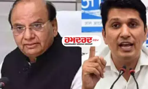 AAP ਦੇ ਉਪ ਰਾਜਪਾਲ ਸਕਸੈਨਾ ਨੂੰ ਬਹਿਸ ਲਈ ਖੁੱਲ੍ਹੀ ਚੁਣੌਤੀ