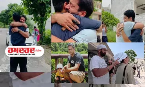 20 ਸਾਲ ਮਗਰੋਂ ਹੋਇਆ ਪਿਓ-ਪੁੱਤ ਦਾ ਮਿਲਾਪ, ਹੰਝੂ ਕੇਰੇ, ਗਲਵੱਕੜੀ ਵੀ ਪਾਈ