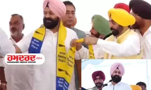 ਹਰਦੀਪ ਸਿੰਘ ਡਿੰਪੀ ਢਿੱਲੋਂ ਆਮ ਆਦਮੀ ਪਾਰਟੀ ਵਿਚ ਸ਼ਾਮਲ