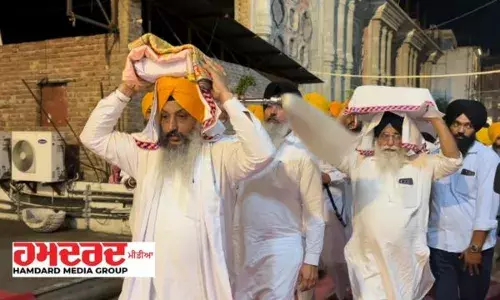 ਦੋਹਾ ਕਤਰ ਪੁਲਿਸ ਵੱਲੋਂ ਵਾਪਸ ਕੀਤੇ ਪਾਵਨ ਸਰੂਪ ਸ਼੍ਰੋਮਣੀ ਕਮੇਟੀ ਨੇ ਆਪਣੇ ਪਾਸ ਲਏ