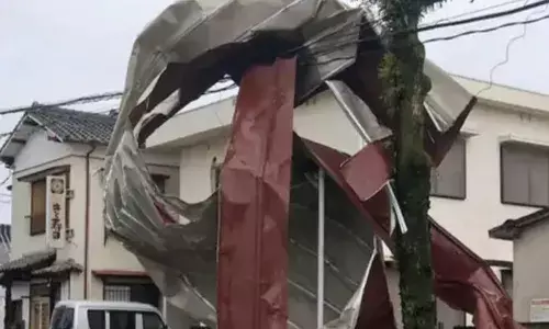 ਜਾਪਾਨ ਵਿਚ ਸਮੁੰਦਰੀ ਤੂਫਾਨ ‘ਸ਼ੈਨਸ਼ਨ’ ਨੇ ਮਚਾਈ ਤਬਾਹੀ