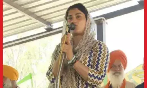 ਸ਼ੰਭੂ ਬਾਰਡਰ ਤੇ ਭਲਵਾਨ ਵਿਨੇਸ਼ ਫੋਗਾਟ ਦਾ ਸਨਮਾਨ