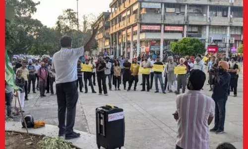 NIA ਵੱਲੋਂ ਵਕੀਲਾਂ ਅਤੇ ਕਿਸਾਨ ਕਾਰਕੁਨਾਂ ਵਿਰੁੱਧ ਛਾਪੇਮਾਰੀਆਂ ਕਾਰਨ ਚੰਡੀਗੜ੍ਹ ਵਿੱਚ ਰੋਸ ਪ੍ਰਦਰਸ਼ਨ