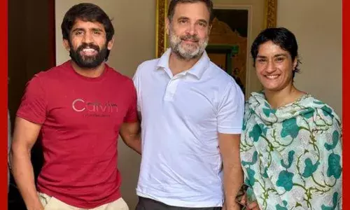 ਭਲਵਾਨ ਵਿਨੇਸ਼ ਫੋਗਾਟ ਅਤੇ ਬਜਰੰਗ ਪੂਨੀਆ ਕਾਂਗਰਸ ਵਲੋਂ ਲਾਉਣਗੇ ਦਾਅ-ਪੇਚ