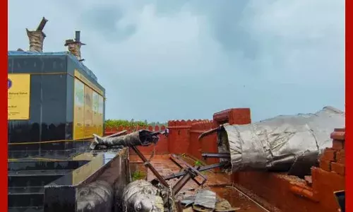 ਮਹਾਰਾਸ਼ਟਰ ਚ ਡਿੱਗੀ ਸ਼ਿਵਾਜੀ ਦੀ ਮੂਰਤੀ ਬਣਾਉਣ ਵਾਲਾ ਗ੍ਰਿਫਤਾਰ