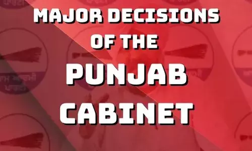 ਅੱਜ ਦੇ ਪੰਜਾਬ ਕੈਬਨਿਟ ਦੇ ਅਹਿਮ ਫ਼ੈਸਲੇ ਪੜ੍ਹੋ