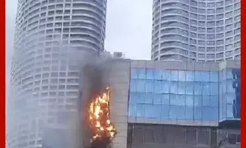 ਮੁੰਬਈ ਦੇ ਟਾਈਮਜ਼ ਟਾਵਰ ਚ ਲੱਗੀ ਅੱਗ