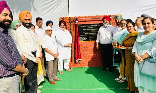 ਕੈਬਨਿਟ ਮੰਤਰੀ ਜੌੜਾਮਾਜਰਾ ਨੇ ਪਬਲਿਕ ਕਾਲਜ ਚ ਨਵੇਂ ਆਰਟਸ ਬਲਾਕ ਦਾ ਨੀਂਹ ਪੱਥਰ ਰੱਖਿਆ