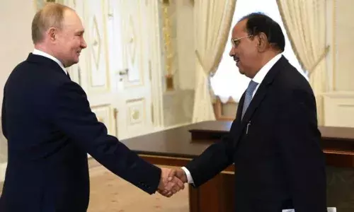 ਪੀਐਮ ਮੋਦੀ ਦੇ ਦੂਤ ਅਜੀਤ ਡੋਵਾਲ ਵੱਲੋਂ ਪੁਤਿਨ ਨਾਲ ਮੁਲਾਕਾਤ