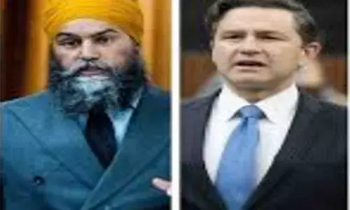 ਕੈਨੇਡਾ ਦੀ ਸੰਸਦ ਵਿਚ ਭਿੜੇ ਜਗਮੀਤ ਸਿੰਘ ਅਤੇ ਪਿਅਰੇ ਪੌਇਲੀਐਵ