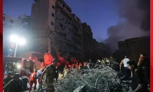 ਇਜ਼ਰਾਈਲ ਨੇ ਹਿਜ਼ਬੁੱਲਾ ਤੇ ਹੁਣ ਤੱਕ ਦਾ ਆਪਣਾ ਸਭ ਤੋਂ ਵੱਡਾ ਹਮਲਾ ਕੀਤਾ