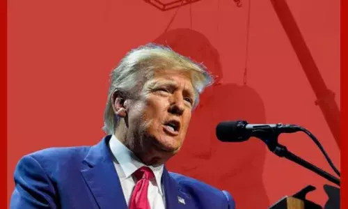 ਕਮਲਾ ਹੈਰਿਸ ਦੀ ਰੈਲੀ ਤੋਂ ਪਹਿਲਾਂ ਡੋਨਾਲਡ ਟਰੰਪ ਦਾ 43 ਫੁੱਟ ਉੱਚਾ ਨੰਗਾ ਬੁੱਤ ਵਾਇਰਲ