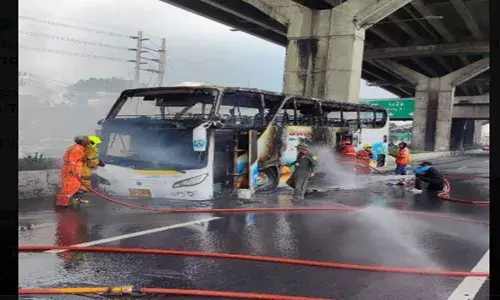 ਥਾਈਲੈਂਡ ਵਿਚ ਸਕੂਲੀ ਬੱਸ ਨੂੰ ਅੱਗ, 25 ਮੌਤਾਂ