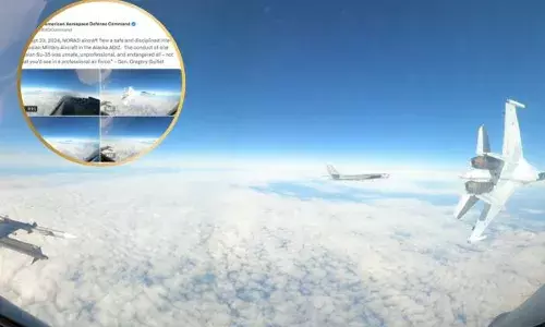 ਅਮਰੀਕੀ ਦਰਵਾਜ਼ੇ ’ਤੇ ਰੂਸੀ ਸੁਖੋਈ-35 ਦਾ ਖ਼ਤਰਨਾਕ ਐਕਸ਼ਨ, ਹੋ ਜਾਣੀ ਸੀ ਟੱਕਰ