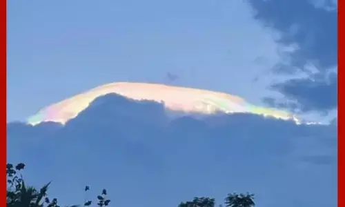 ਚੀਨ ਤੋਂ ਬਾਅਦ, ਭਾਰਤ ਦੇ ਅਸਮਾਨ ਵਿੱਚ ਇੱਕ ਅਜੂਬਾ ਦੇਖਿਆ ਗਿਆ