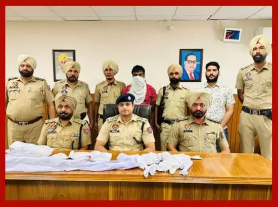 ਤਰਨ ਤਾਰਨ ਚ ਅੱਤਵਾਦੀ ਲੰਡਾ ਦਾ ਸਰਗਨਾ ਗ੍ਰਿਫਤਾਰ